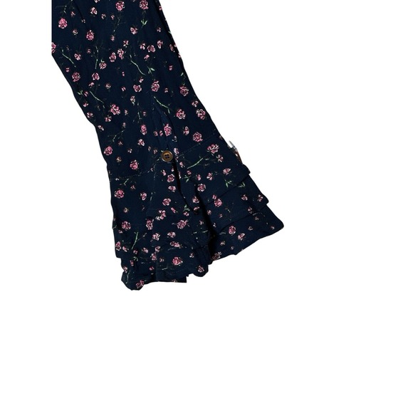 Cleobella Dress Women's Small Long Sleeve Bohemian Boho Mini Ruffle‎ Designer - Picture 9 of 9